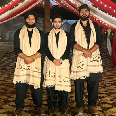 Embroidery Customize Name Wool Shawl – Skin